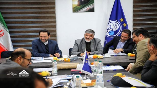 جلسه هیأت نظارت باشگاه استقلال با حضور رئیس کل سازمان خصوصی سازی